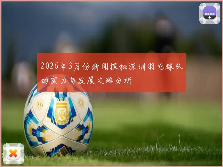 2026年3月份新闻探秘深圳羽毛球队的实力与发展之路分析